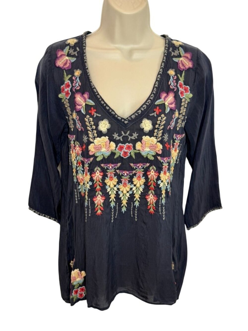 Johnny Was Nixie Blouse NWT - Size XS